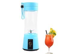 Licuadora Eléctrica Pequeña, Vaso Exprimidor - Licuadora de carga USB de 400 ml para frutas,Productos de nutrición deportiva Exprimidor de rotación de alta velocidad para plátano, zanahoria, pitaya, p
