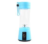 Licuadora Eléctrica Pequeña, Vaso Exprimidor, Licuadora de con carga USB de 400 ml, Batidora de cocina con cuchillas de acero inoxidable para camping, comida campestre, hogar, trabajo, escuela