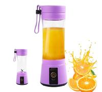 Licuadora Eléctrica Pequeña, Vaso Exprimidor,Licuadora eléctrica exprimidora portátil de 400 ml - Mezclador para beber de pequeños electrodomésticos de cocina para zanahoria, pitaya, pepino, plátano y