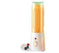 Licuadora eléctrica portátil de 450 ml, 40 W, recargable por USB, inalámbrica, de alta potencia, compatible con batidos, zumos y alimentos.