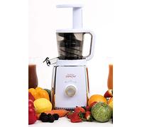 Licuadora extracción lenta Superchef SL100 para frutas y verduras. Extractor de prensado lento, extractor de zumos, 1 litro de capacidad, silencioso.