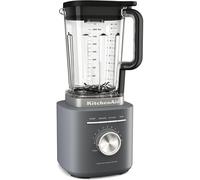 KitchenAid 5KSB2073EDG Pure Power Batidora de Vaso, Motor Potente con Jarra de 2L sin BPA, 10 Velocidades, Programas para Hielo y Smoothies, Cuchilla Asimétrica Inox, Gris Marengo