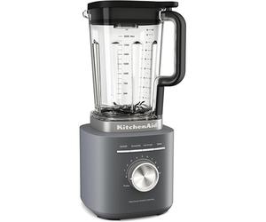Licuadora KitchenAid 5KSB2073EDG Pure Power, color gris carbn, 10 velocidades,