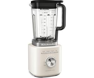Licuadora KitchenAid 5KSB2073EPL de porcelana blanca Pure Power, 10 velocidades