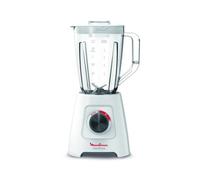 Licuadora Moulinex Blendforce II 600W 2L Picahielos Plástico Blanco Cuchillas Inoxidable