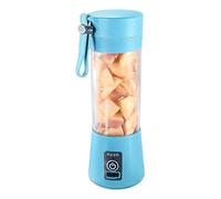 Licuadora Nomad - PP Acero Inoxidable 8.5x8.5x23cm | Mini exprimidor inalámbrico portátil duradero recargable por USB, licuadora portátil inalámbrica para viajes, picnic, hogar, cocina, restaurante, o