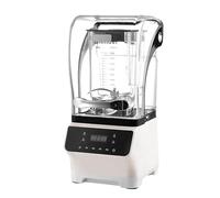 Licuadora para batidos para encimera y aguanieve, funcionamiento silencioso con limpieza automática, diseño de acero inoxidable para uso doméstico y comercial