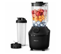 Philips Licuadora y Máquina de Batidos- 450W, Jarra 1,9L, HomeID App, 1 Velocidad + Pulso, ProBlend, Trituración de Hielo y Botella Portátil (HR2041/41)