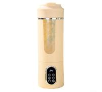 Licuadora Portátil 570ml Recargable USB-C Sin BPA(Yellow)