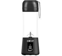 Licuadora portátil 60W 380ml (negra) - MUVIP