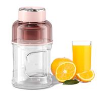 Licuadora portátil, batidora personal de frutas, recargable por USB, con cuchilla de acero inoxidable de 10 cuchillas, minilicuadora inalámbrica para batidos, jugos de frutas y batidos de le