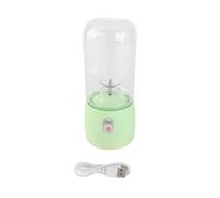 Licuadora portátil con carga USB inalámbrica, mini exprimidor, batería de 1200 mAh, capacidad de 410 ml, velocidad de 18000 rpm para batidos de frutas y verduras, viajes de oficina
