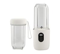 Licuadora portátil de 500 ml, recargable por USB, con potente motor para uso doméstico y gimnasio, licuadoras de alta velocidad