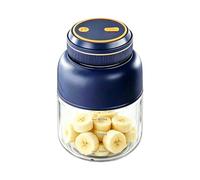 Licuadora Portátil de 800ml, Batidora de Vaso Individual y Mezclador de Frutas Eléctrico sin Cable, Mini Batidora para Smoothies y Shakes Recargable por USB para Gimnasio, Oficina yViajes