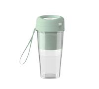 Licuadora portátil de plástico, licuadora compacta de tamaño Personal, exprimidor portátil recargable for batidos, exprimidor de hielo(Groen)