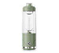 Licuadora portátil de plástico, licuadora de tamaño Personal desmontable inalámbrica for batidos, mezcla de hielo, jugo, 650ml/22,8oz