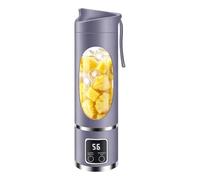 Licuadora Portátil Eléctrica - Procesador Eléctrico Inalámbrico | Vaso Mezclador Recargable Portátil,Para Frutas Uvas Tomate Cítricos Limón Naranja Comida Bebida Viaje Oficina Picnic