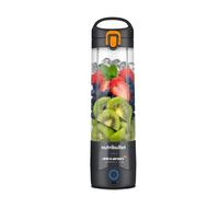 Licuadora portátil Nutribullet NBP003GO-MC McLaren F1 Team, vaso 475 ml, batería 2000 mAh, acero inoxidable, gris/papaya