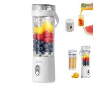 Licuadora portátil personal de 16 onzas con tapa a prueba de fugas y boquilla fácil de beber, batidora de una sola porción para jugos, batidos y batidos para cocina