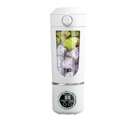 Licuadora portátil recargable por USB, capacidad de 700 ml, para hacer batidos, zumo de frutas, para viajes y oficina, gran potencia de corte