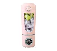 Licuadora portátil recargable por USB, capacidad de 700 ml, para hacer batidos, zumo de frutas, para viajes y oficina, gran potencia de corte