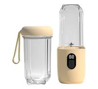 Licuadora portátil recargable por USB de 500 ml de capacidad, para batidos de frutas para viajes y uso en la oficina