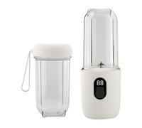 Licuadora portátil recargable por USB de 500 ml de capacidad, para batidos de frutas para viajes y uso en la oficina