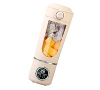 Licuadora portátil recargable por USB de 700 ml con taza de mezcla de motor de alta velocidad para batidos de proteínas y jugos para el hogar