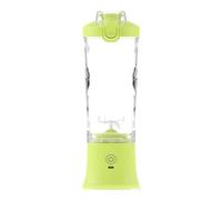 Licuadora portátil recargable por USB, exprimidor de viaje, capacidad de 600 ml, para entusiastas de batidos y fitness