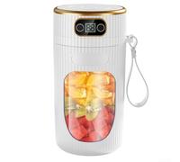 Licuadora portátil recargable por USB para Mini exprimidor 350ml Taza eléctrica personal de frutas y verduras para viajes, gimnasio, al aire libre fresco (2)