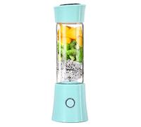 Licuadora portátil, vaso exprimidor de batidos - Seis cuchillas en 3D, máquina mezcladora de frutas de 480 ml con 4000 mAh, mezclador de frutas recargable tamaño personal USB Home Jucie Blender