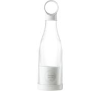 Licuadora Portátil, Vaso Pequeño Para Jugo De 450 Ml Con Cuchillas Ocultas En Forma De Cruz, 2000 Rpm Y Licuado Fácil, Carga Por Inducción Magnética Y Fácil De Limpiar, Ideal Para Viajes, White