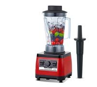 Licuadora Profesional De Grado Comercial Resistente Sin BPA, Batidora, Exprimidor, Batidos Hielo, Pico 2200 W Potente Procesos Esfuerzo Ingredientes(Red with extra jar)