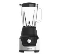Taurus - Batidora vaso Magnum Press 1500 | Jarra cristal 1,5L | 1500W | 2 velocidades+Turbo | Cuchillas 4 filos Inox | Pica Hielo | Sistema bloqueo