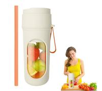 Licuadoras portátiles para batidos, taza de jugo, máquina de batidos personalizada apta para viajes - Licuadora para batidos y batidos, taza de exprimidor de viaje de 450 ml para batidos y batidos