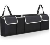 LICYAN Organizador Maletero Coche para Audi 8K2 B8 b6 b7 b8 A6 Q3 Q5 Q7 SQ5, Bolsas para Maletero, Multi-Bolsillo Protector Trasero Bolsa de Almacenamiento,Cloth Bag Style/A