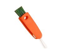 Lid Cleaning Brush - Portable Drinkware Scrubber | Water Bottle, Coffee Pot, Blender, Tumbler, Wine Glass Cleaner Tool for Home, Kitchen, Dorm, Camping, Travel, Compact Crevice Brush