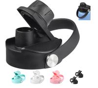 Lid for Hydro Flask 32 40 oz Wide Mouth Replacement Lids Compatible with Hydro Flask Wide Mouth Water Bottle Top Spout Lid with Handle Wi