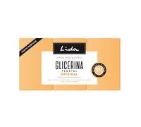 Lida - Jabón en Pastilla 100% Natural de Glicerina, Elaboración Tradicional - Pack 3 Unidades