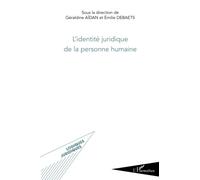 L'identité juridique de la personne humaine