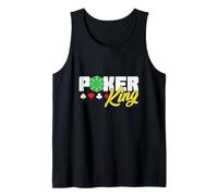 Líder de fichas de póquer Poker King Camiseta sin Mangas