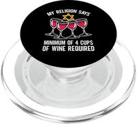 Líder del Seder Judío Alimentario Religión Matzá Líder de Pascua PopSockets PopGrip para MagSafe
