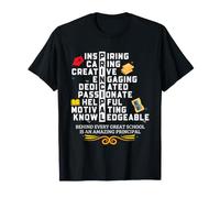 Líder Educativo Inspirador de apreciación del Director de la Escuela Camiseta