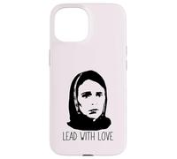 Lidera con Amor Jacinda Ardern en Hijab NZ Primer Ministro Carcasa para iPhone 15