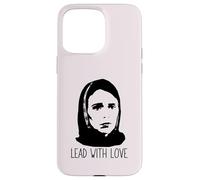 Lidera con Amor Jacinda Ardern en Hijab NZ Primer Ministro Carcasa para iPhone 15 Pro MAX