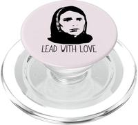 Lidera con Amor Jacinda Ardern en Hijab NZ Primer Ministro PopSockets PopGrip para MagSafe