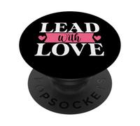 Lidera con Amor mamá PopSockets PopGrip Adhesivo