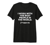 Líderes de Agradecimiento a los empleados Jefe CEO Vintage Distressed Camiseta Premium