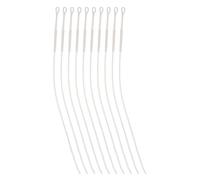 Líderes de Pesca,Líderes de Pesca con Mosca - Líneas de con Mosca Ligeras, Resistentes y versátiles, 10 Uds. Accesorios portátiles compactos para en Arroyos y Lagos, Hombres y Mujeres