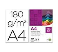 Cartulina liderpapel a4 180g/m2 blanco paquete de 100 hojas - CT01
